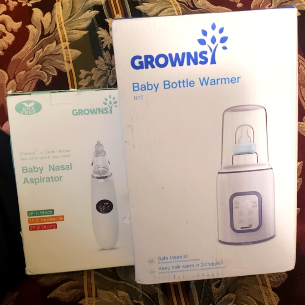 GROWNS BOTTLE WARMER & ASPIRATOR